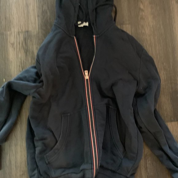 Moncler Blue Mens Hoodie - Picture 6 of 7